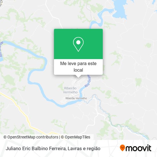 Juliano Eric Balbino Ferreira mapa