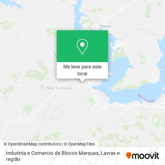 Industria e Comercio de Blocos Marques mapa