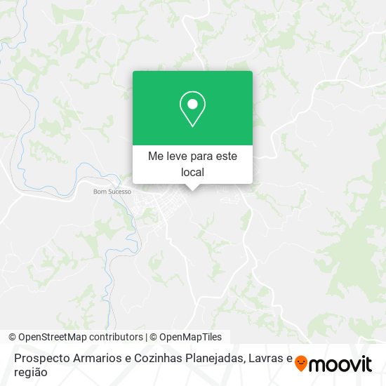 Prospecto Armarios e Cozinhas Planejadas mapa