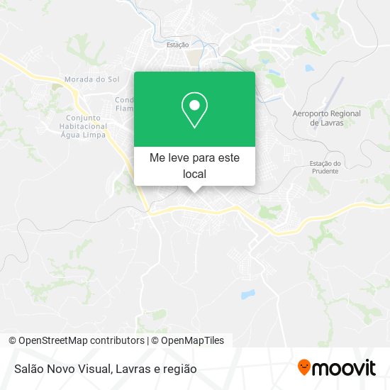 Salão Novo Visual mapa