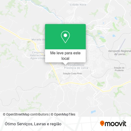 Ótimo Serviços mapa