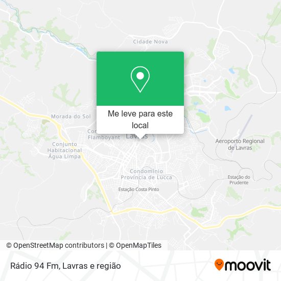 Rádio 94 Fm mapa