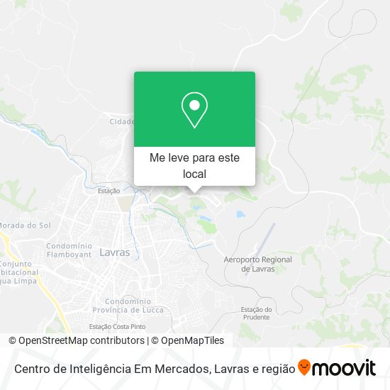 Centro de Inteligência Em Mercados mapa