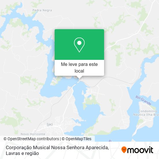 Corporação Musical Nossa Senhora Aparecida mapa