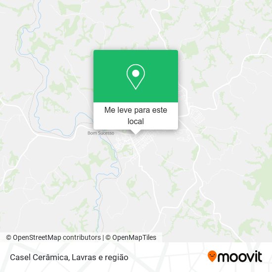 Casel Cerâmica mapa