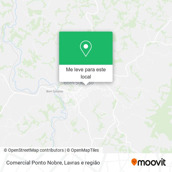 Comercial Ponto Nobre mapa