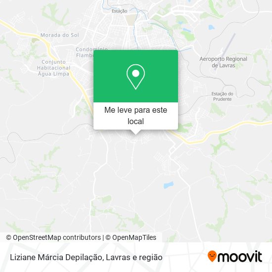 Liziane Márcia Depilação mapa