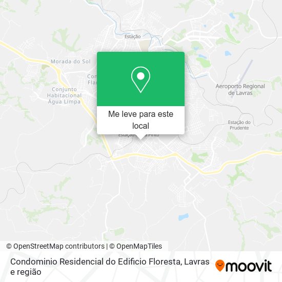 Condominio Residencial do Edificio Floresta mapa