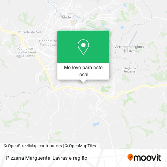 Pizzaria Marguerita mapa