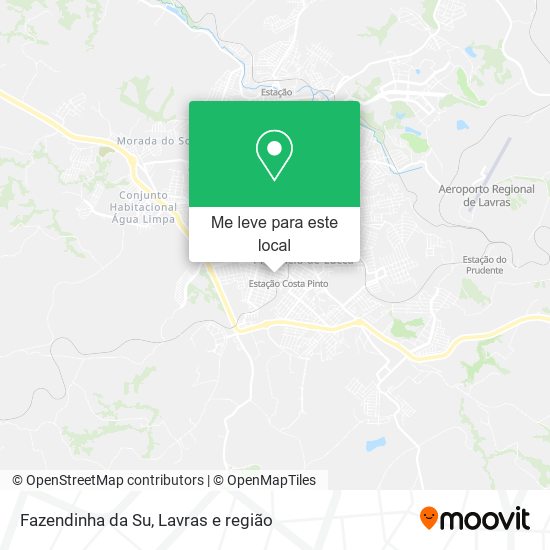 Fazendinha da Su mapa