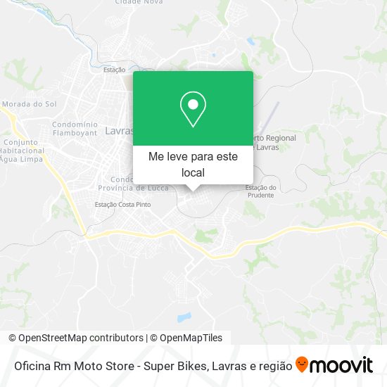 Oficina Rm Moto Store - Super Bikes mapa