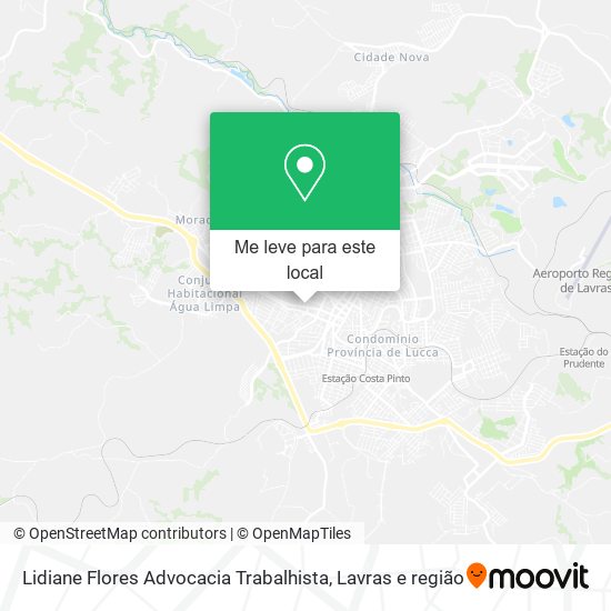 Lidiane Flores Advocacia Trabalhista mapa