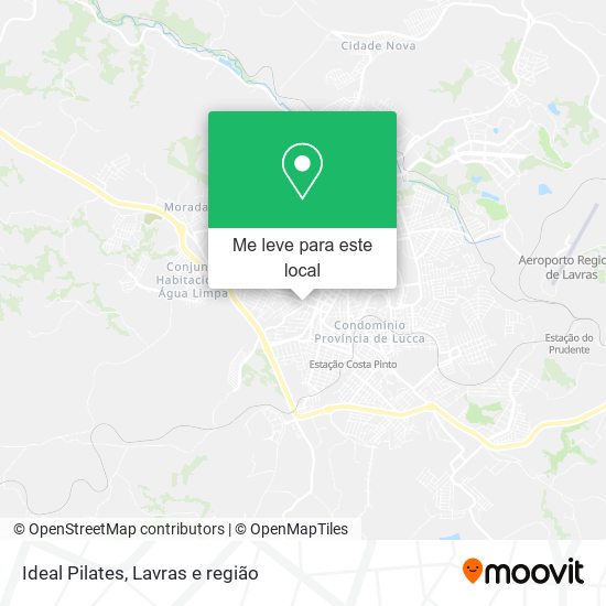 Ideal Pilates mapa