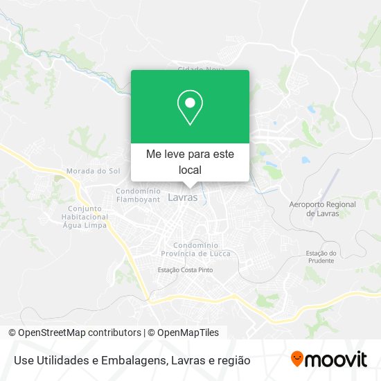 Use Utilidades e Embalagens mapa