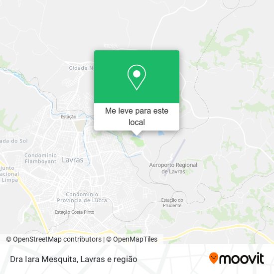 Dra Iara Mesquita mapa