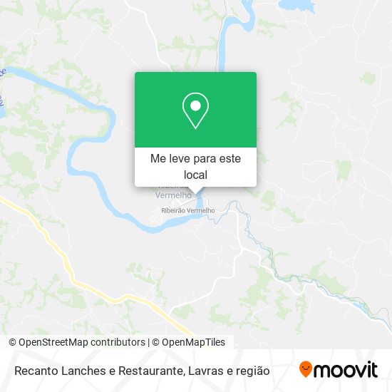 Recanto Lanches e Restaurante mapa