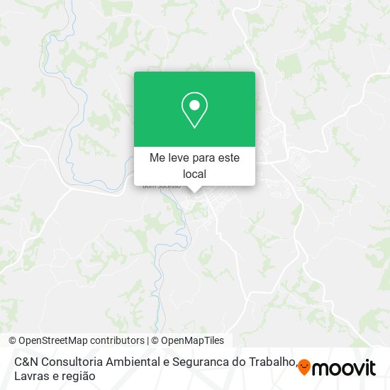 C&N Consultoria Ambiental e Seguranca do Trabalho mapa