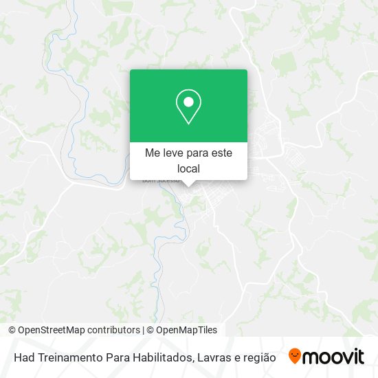 Had Treinamento Para Habilitados mapa