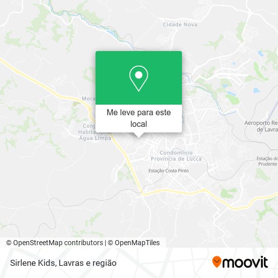 Sirlene Kids mapa