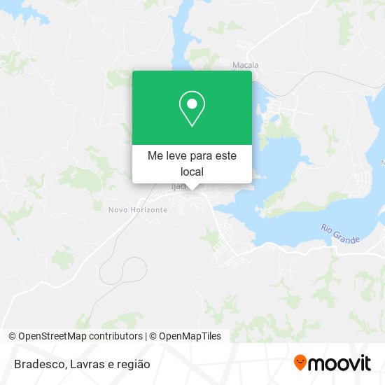 Bradesco mapa