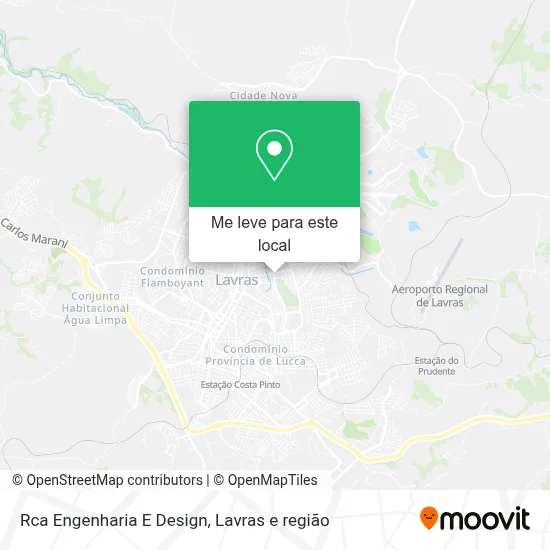 Rca Engenharia E Design mapa