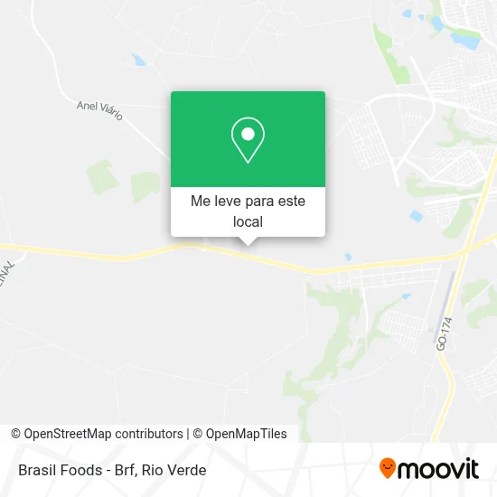 Brasil Foods - Brf mapa