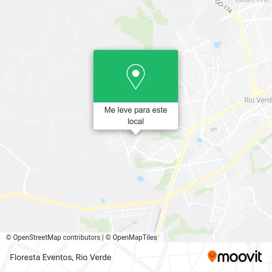 Floresta Eventos mapa