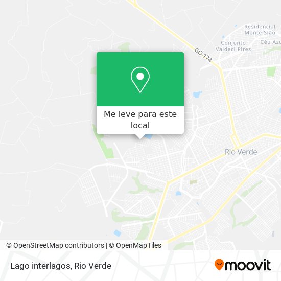 Lago interlagos mapa
