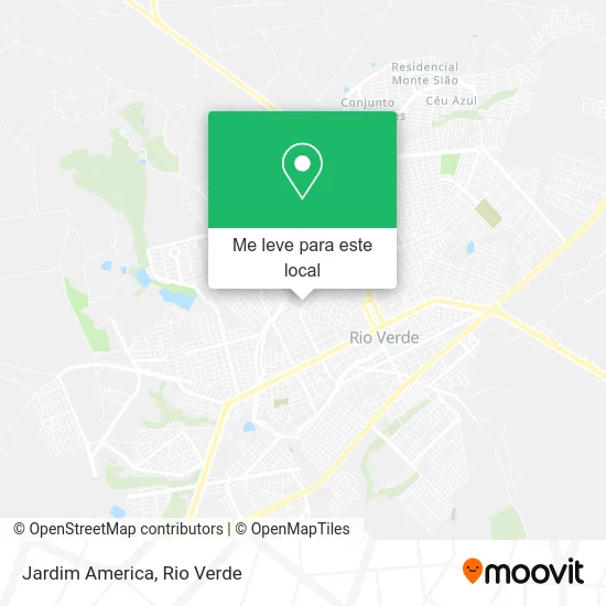 Jardim America mapa