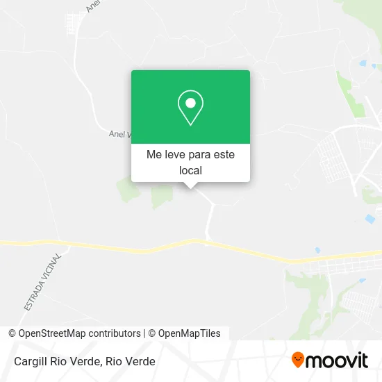 Cargill Rio Verde mapa