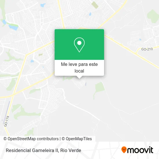 Residencial Gameleira II mapa