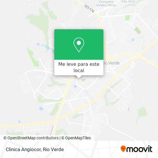 Clinica Angiocor mapa
