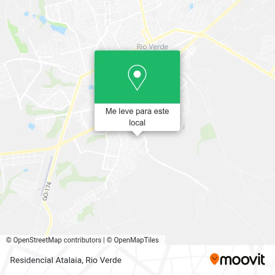 Residencial Atalaia mapa