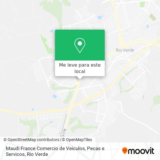 Maudi France Comercio de Veiculos, Pecas e Servicos mapa