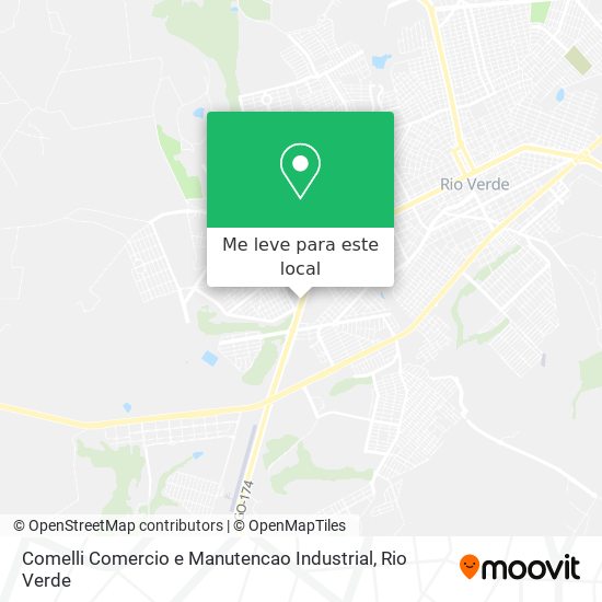 Comelli Comercio e Manutencao Industrial mapa
