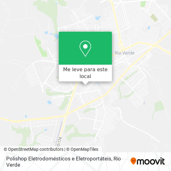 Polishop Eletrodomésticos e Eletroportáteis mapa