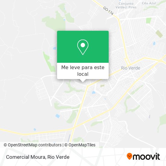 Comercial Moura mapa