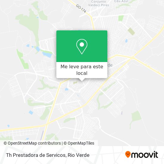 Th Prestadora de Servicos mapa