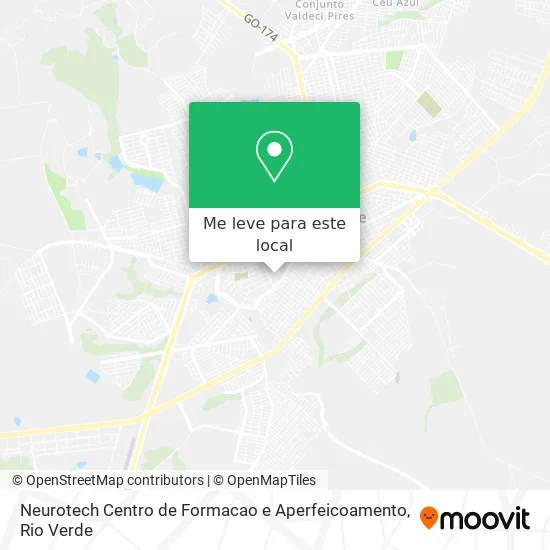 Neurotech Centro de Formacao e Aperfeicoamento mapa