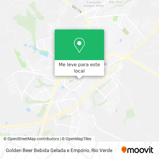 Golden Beer Bebida Gelada e Empório mapa
