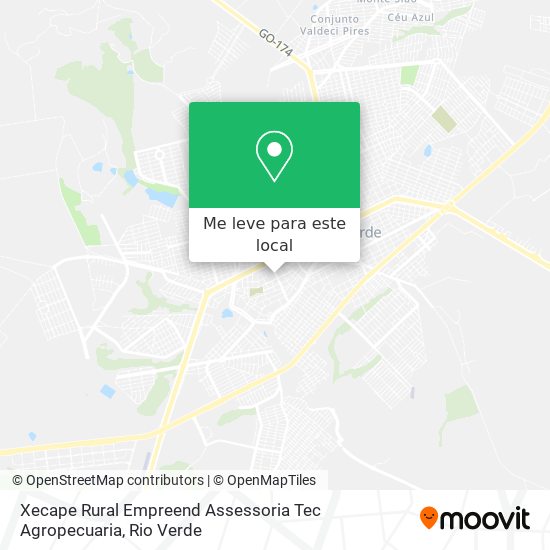 Xecape Rural Empreend Assessoria Tec Agropecuaria mapa