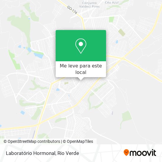 Laboratório Hormonal mapa