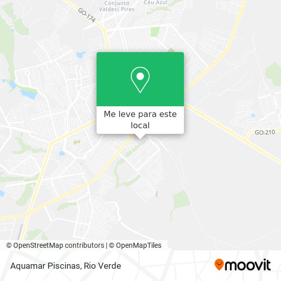 Aquamar Piscinas mapa