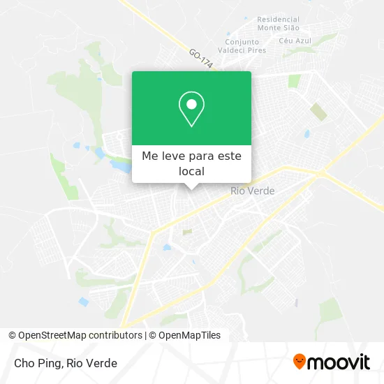 Cho Ping mapa