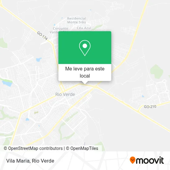 Vila Maria mapa