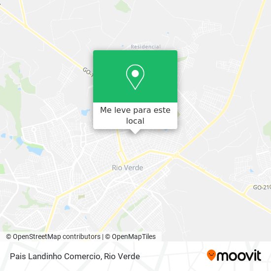 Pais Landinho Comercio mapa