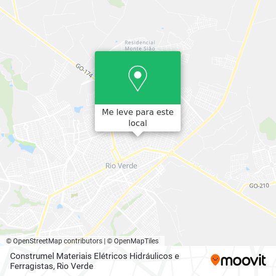 Construmel Materiais Elétricos Hidráulicos e Ferragistas mapa
