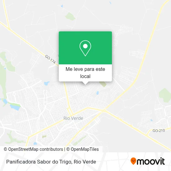 Panificadora Sabor do Trigo mapa