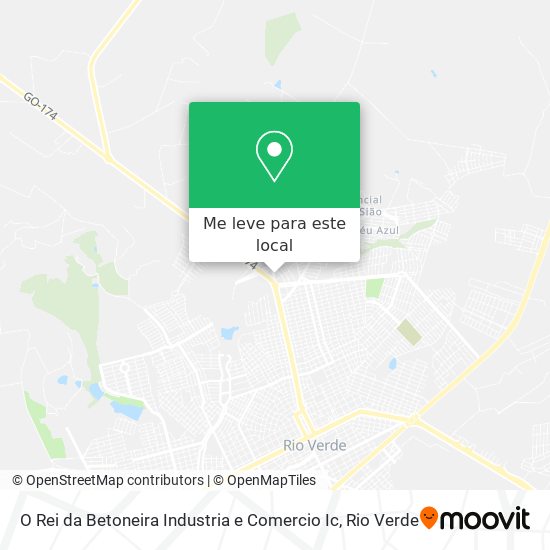 O Rei da Betoneira Industria e Comercio Ic mapa