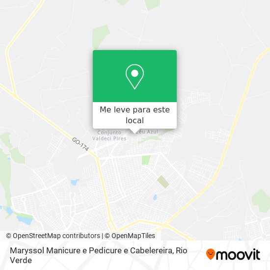 Maryssol Manicure e Pedicure e Cabelereira mapa